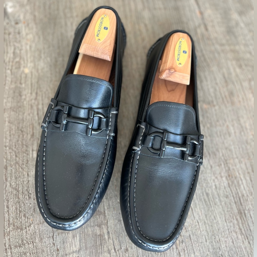 MENS SALVATORE FERRAGAMO DRIVER WITH GANCINI ORNAMENT